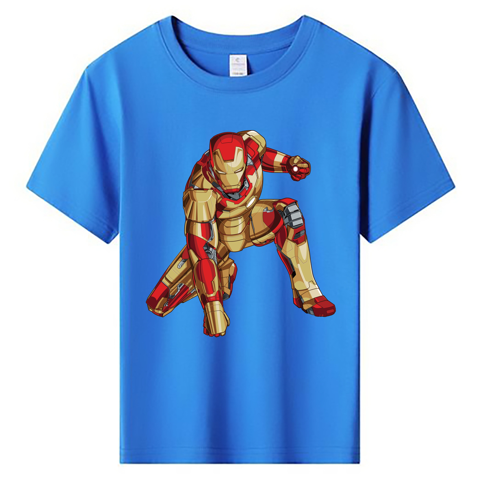 （画像用） アベンジャーズ The Avengers 綿100％キッズTシャツ（フロントプリント）